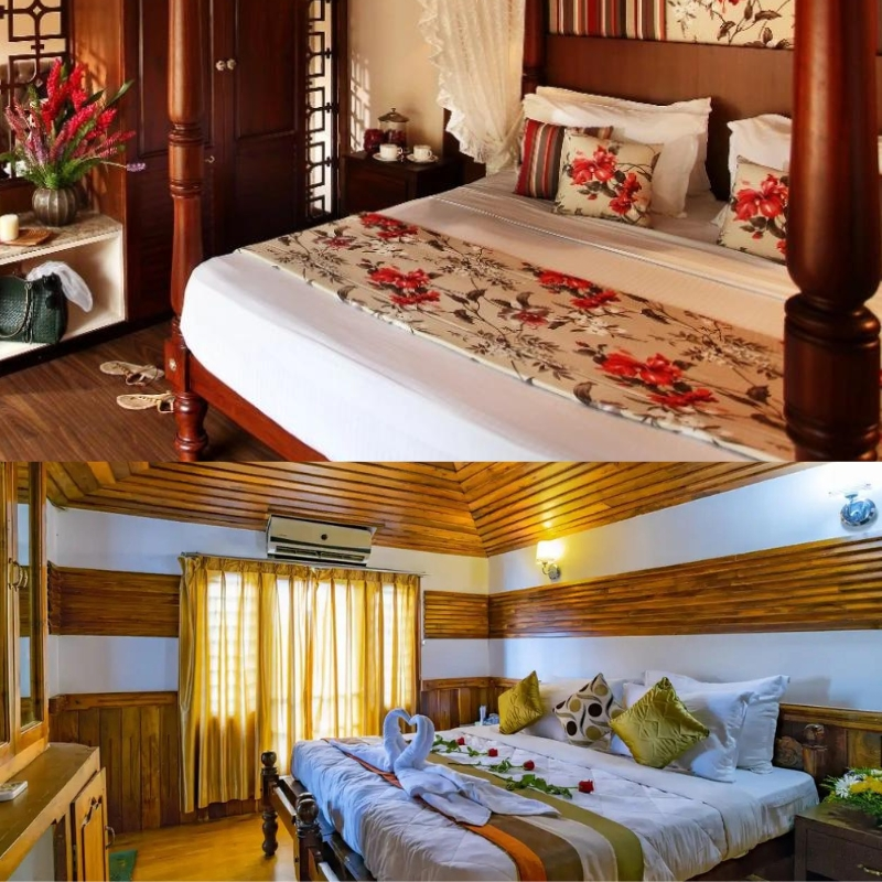 Kerala 2 bedroom luxury Houseboat
